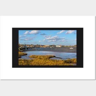 The River Deben Approaching Woodbridge Posters and Art